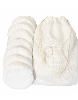 Wielorazowe płatki kosmetyczne Premium Care Pads - zestaw z woreczkiem do prania Waniliowe