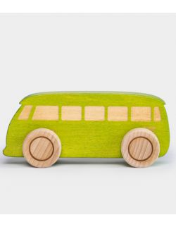autko bus zielony