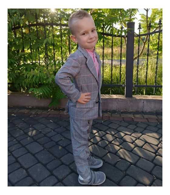 Royal spodnie eleganckie dla chłopca 