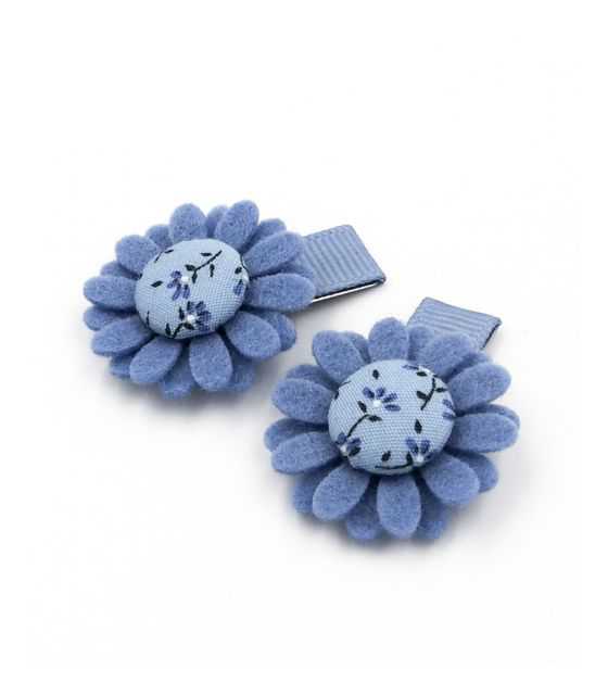 Spinki do włosów Mini Flowers Blue Little Flowers