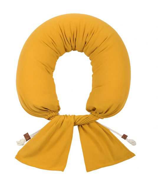 Hi Little One - KANGOO poduszka dla Mamy i Dziecka z organicznej BIO bawełny Mustard
