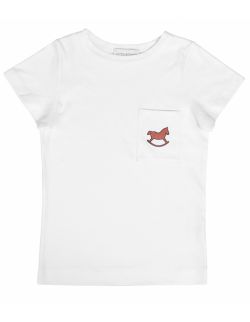 T-shirt dziecięcy Premium Logo Karmelowe