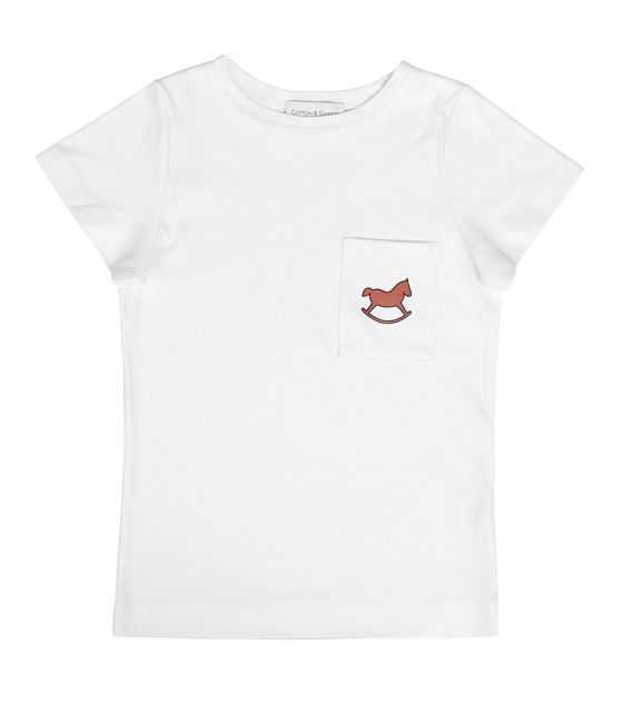 T-shirt dziecięcy Premium Logo Karmelowe