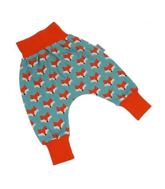 Spodnie dla niemowlaka liski