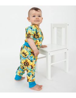 Spodnie dla niemowlaka słoneczniki