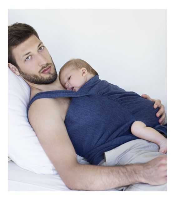 męska koszulka do kangurowania niemowlęcia Medbest "ENIO"