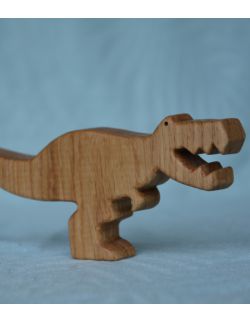 Drewniany dinozaur T-Rex