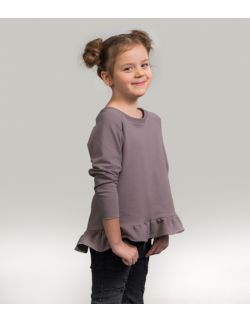 Bluza z falbanką dla dziewczynki KIDS KOLORY