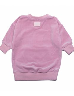 Welurowa bluza Royal Casual Baby Pink