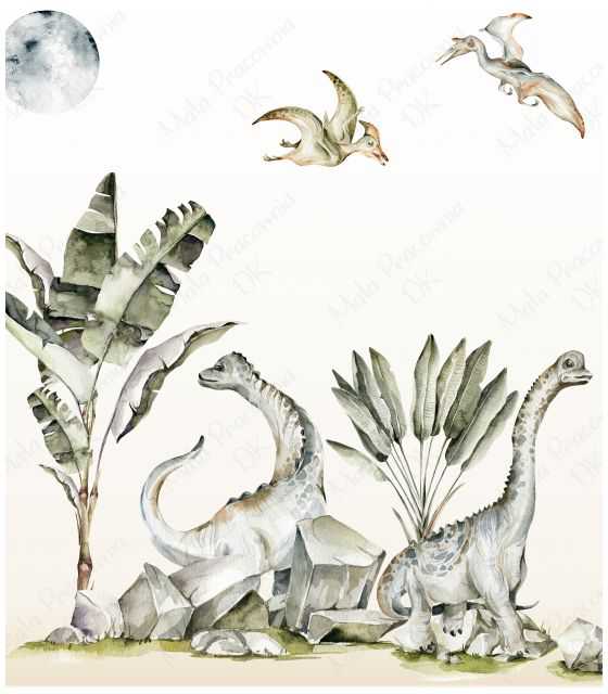 Naklejki na ścianę Dinozaury | ZESTAW NR2