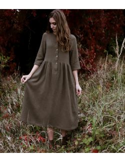 Muślinowa sukienka Winter Moss