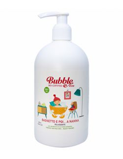 Organiczny relaksujący płyn do kąpieli dla dzieci 500 ml 0m+ BUBBLE&CO
