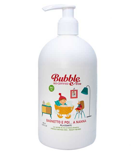 Organiczny relaksujący płyn do kąpieli dla dzieci 500 ml 0m+ BUBBLE&CO