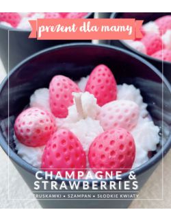Bubbles & Strawberries świeca sojowa
