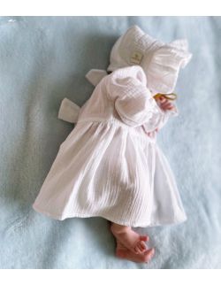Emilia sukienka do chrztu dziewczynki 