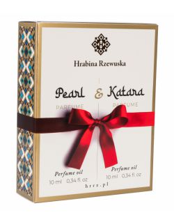 Perfumy arabskie w olejku Pearl 10 ml + Katara 10 ml