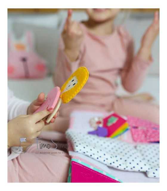 TimoSimo Składany domek dla lalki – mata sensoryczna dla dziewczynki 3+