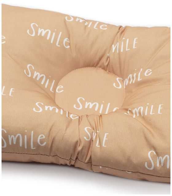 Poduszka 4 w 1 do karmienia na rękę + ochraniacz do łóżeczka z BIO bawełny organicznej SMILE