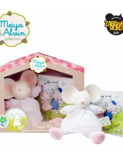 Meiya & Alvin - Meiya Mouse Mini Deluxe Teether Gift Set with Book