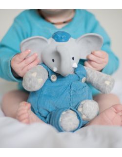 Meiya & Alvin - Alvin Elephant Mini Deluxe Teether Gift Set with Book