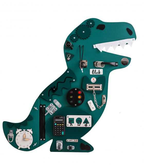  Przebojowy Kosma Rex tablica manipulacyjna dinozaur 