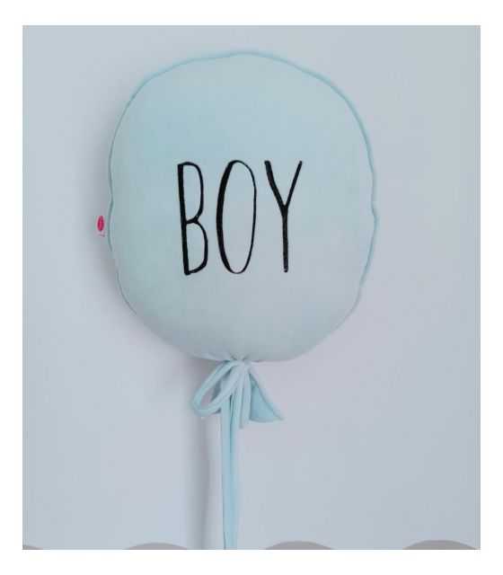 Poduszka balon BOY BŁĘKITNY