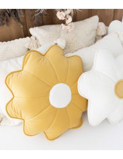 żółta poduszka daisy