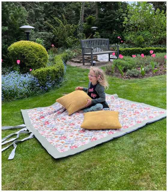 Meadow – Koc piknikowy XXL – mata piknikowa 180×160 cm