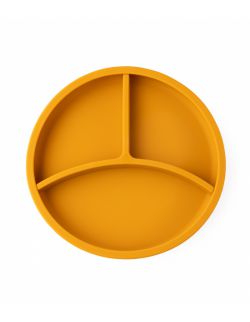 Talerzyk 2 w 1 silikon Mustard ECO RASCALS