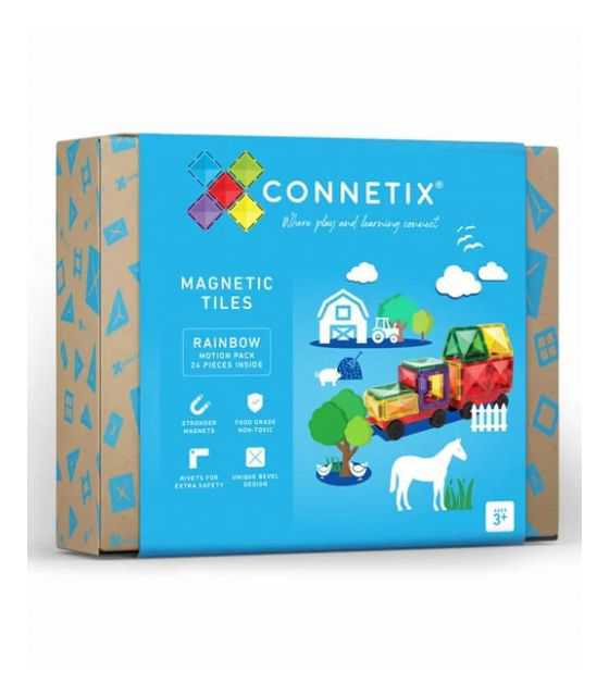 Connetix: klocki magnetyczne Motion Pack 24 elementy