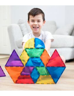 klocki magnetyczne Rainbow Shape Expansion Pack 36 elementów Connetix