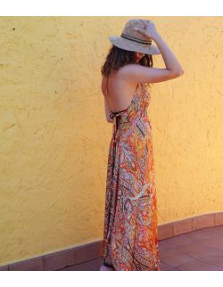 Sukienka plażowa Orange WOMAN