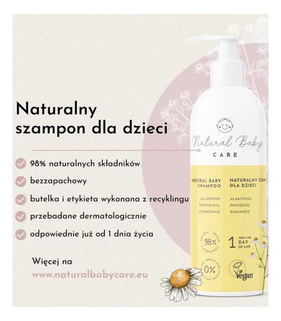 Naturalny szampon dla dzieci od 1 dnia życia