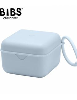 BIBS PACIFIER BOX BABY BLUE 2 w 1 etui do smoczków oraz pojemnik do sterylizacji smoczków