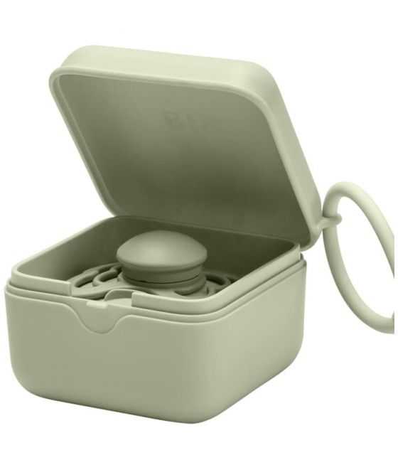 BIBS PACIFIER BOX SAGE 2 w 1 etui do smoczków oraz pojemnik do sterylizacji smoczków