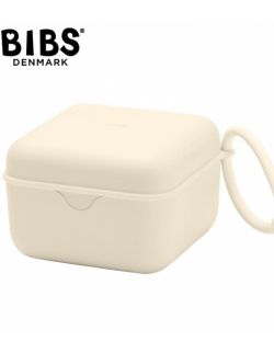 BIBS PACIFIER BOX IVORY 2 w 1 etui do smoczków oraz pojemnik do sterylizacji smoczków