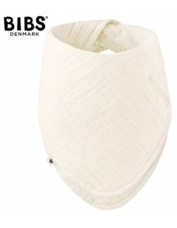 BIBS BANDANA BIB IVORY bandanka śliniak z kieszonką na smoczek 100% organic cotton