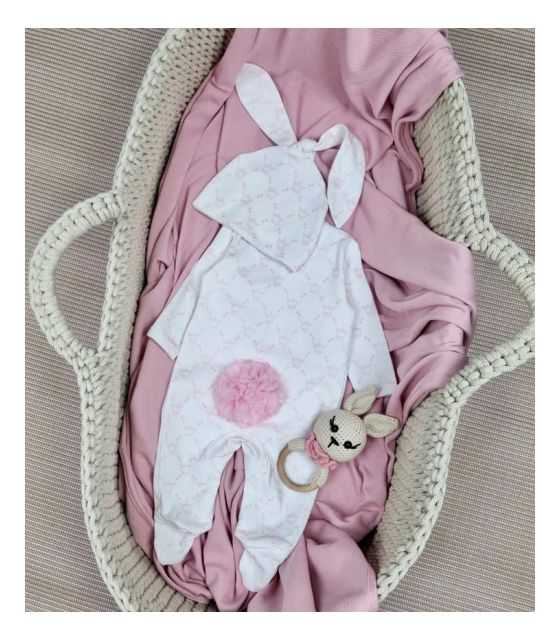 Zestaw niemowlęcy Royal Bunny Pink