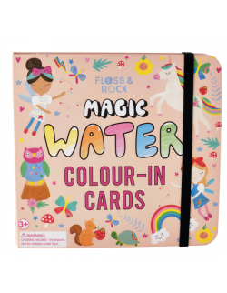  Tęczowe Wróżki Kolorowanka Wodna z Pisakiem 10 kart 