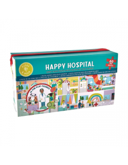  Szczęśliwy Szpital Puzzle 60 elementów 