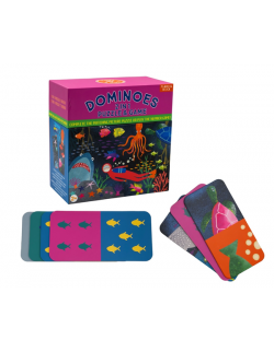  Podwodny Świat Gra Domino 2 w 1 