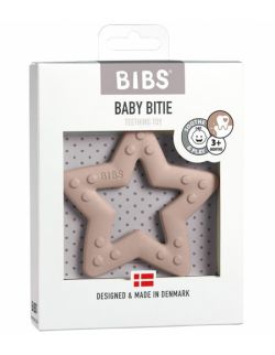 BIBS BABY BITIE STAR BLUSH gryzak dla niemowlaka