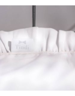 zestaw do łóżeczka pościel 120x90 cm i ochraniacz) biała bawełna satynowa