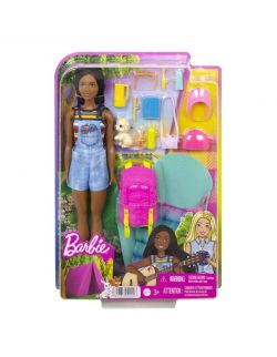 Lalka Barbie Kemping Barbie Brooklyn + akcesoria