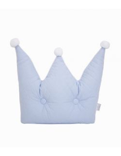 Poduszka korona Royal błękitna