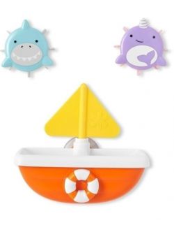 Zabawki do kąpieli ZOO Tip & Spin Boat