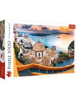 Puzzle 1000 elementów Bajkowe Santorini