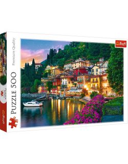 Puzzle 500 elementów Jezioro Como, Włochy