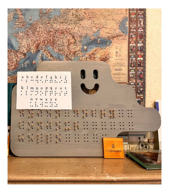 Uśmiechnięta tablica komunikacyjna Chmurka