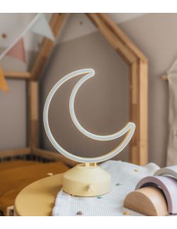 Przenośna lampka nocna do pokoju dziecka księżyc Neoś